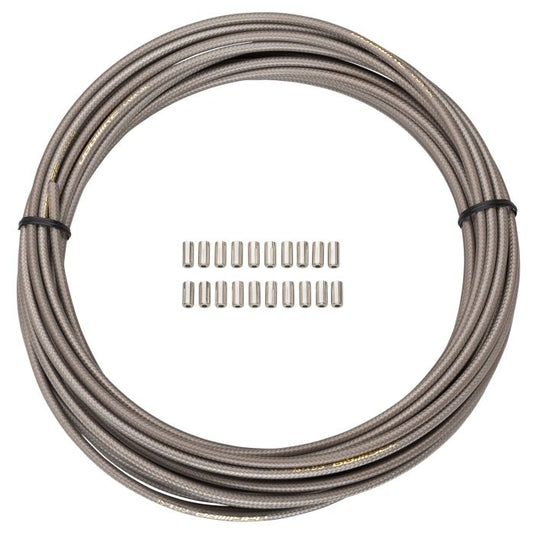 Jagwire brake housing 5mm cgx-sl slick-lube (10 m) - titanium