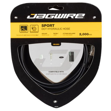 Jagwire sport dot hydraulic hose kit - sram (g2) - black