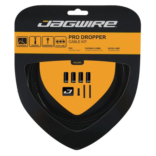 Jagwire pro dropper kit 3mm - black