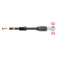 Jagwire sport mineral hydraulic hose kit - tektro banjo - black