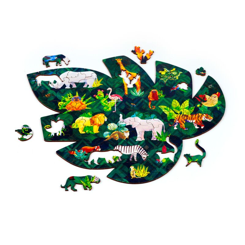 Load image into Gallery viewer, Dierenrijk 130st legpuzzel
