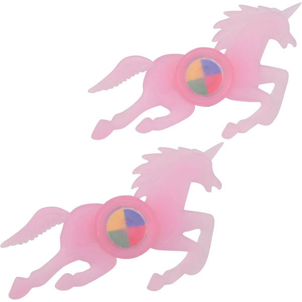 Unicorn led spaakverlichting 2 stuks paard multi color