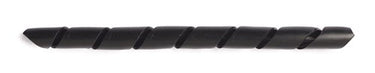 Elvedes spiraalslang (6mm) 10 meter zwart