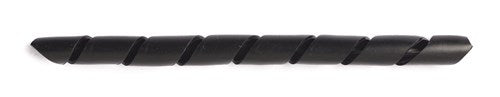 Elvedes spiraalslang (6mm) 10 meter zwart