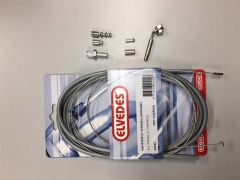 Gear cable sa universal silver