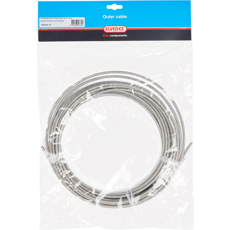 Load image into Gallery viewer, Elvedes schakel buitenk 5mm (10m) gevlocht.liner 182042-10
