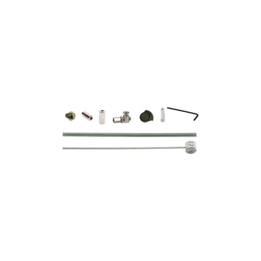 Elvedes Voorremkabel voor rollerbrake BR-im85 .RVS, Zilver buitenkabel 1000mm 1250mm binnenkabel