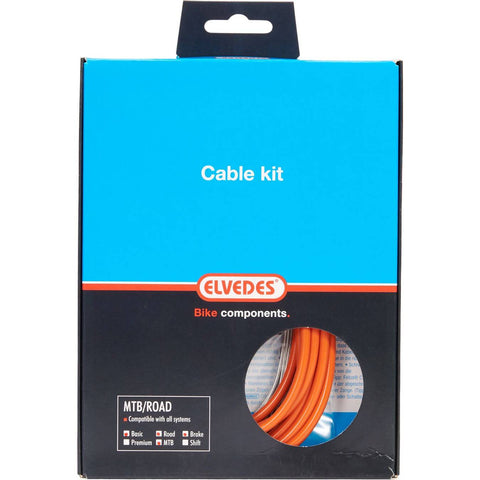 brake cable set universal 2015014 orange