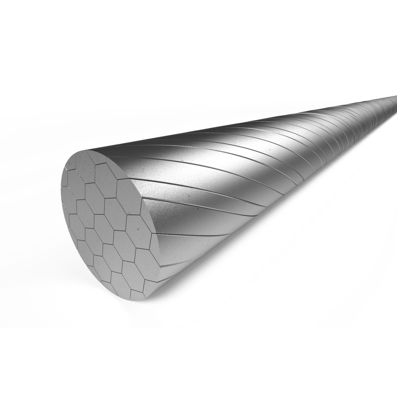 Load image into Gallery viewer, Elvedes schakelbinnenk 2250mm RVS Slick N-nippel 2021056
