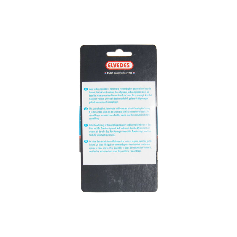 Load image into Gallery viewer, Elvedes schakel buitenk 5mm 2m zwart +2 ferrules 2021072
