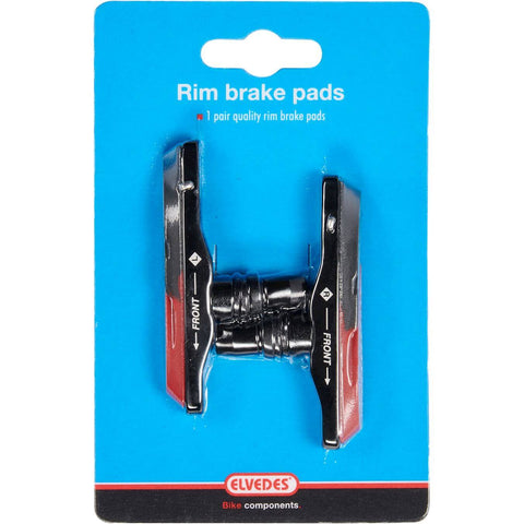 Elvedes rim brake pads (1pair) Vbrake72mm al.wet&amp;dry6802-CARD