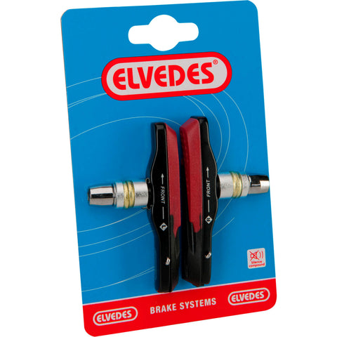 Elvedes rim brake pads (1pair) Vbrake72mm al.wet&amp;dry6802-CARD