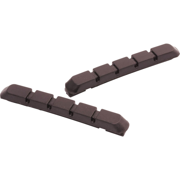 brake pad rubbers V-brake 72 x 10 mm black 2 pieces