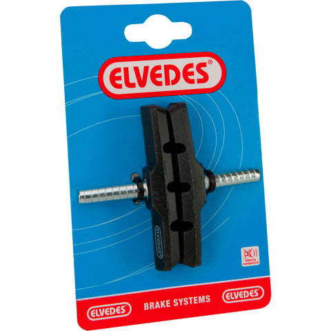 brake pads cantilever 70 x 15 mm black 2 pieces