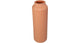 Vase stoneware orange 9.5x9.5x26cm