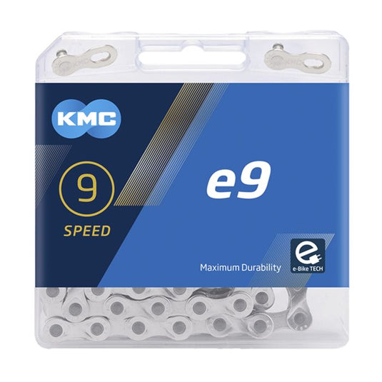 KMC E9 Zilveren Fietsketting 1 2x11 128 - 122 Schakels