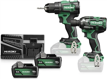 Hikoki accu combopack 18v 5.0ah