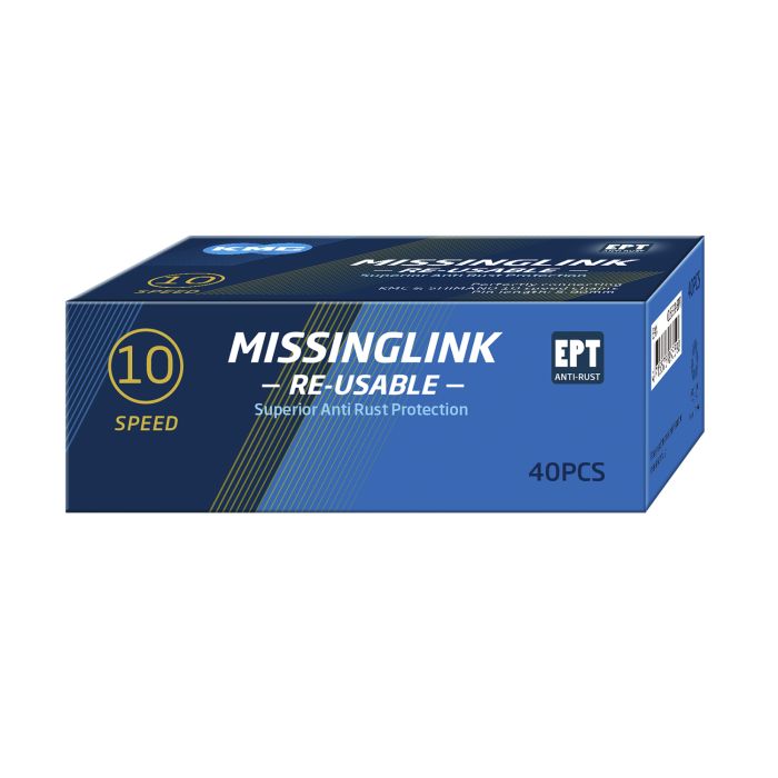 Load image into Gallery viewer, Kmc missinglink 10r - ept - silver - workshop (40 pcs)
