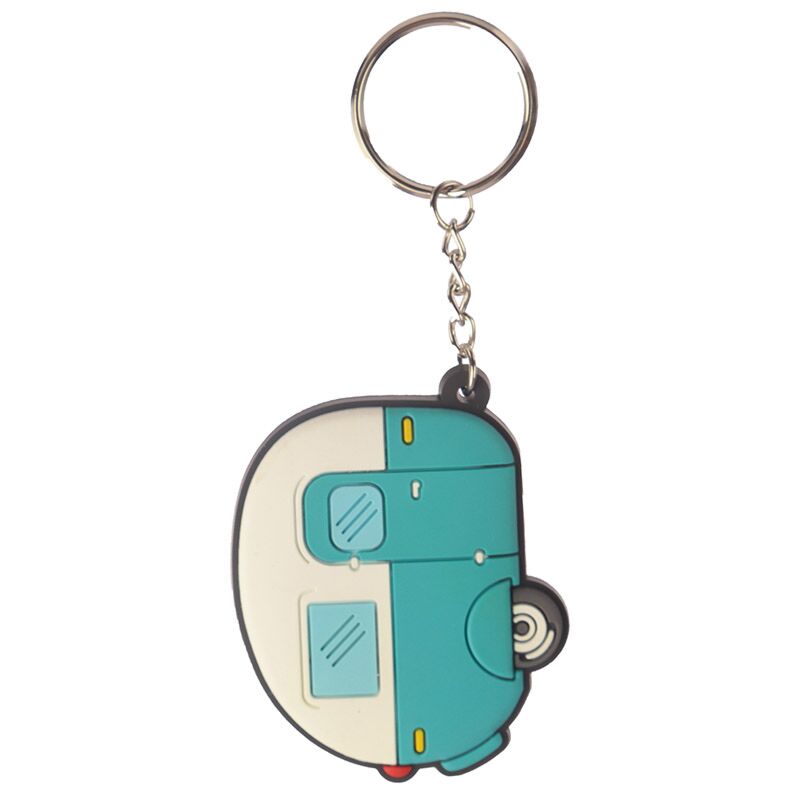 Load image into Gallery viewer, Home is where you park it caravan pvc sleutelhanger
