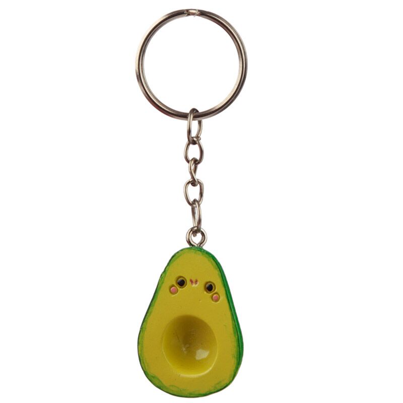 Load image into Gallery viewer, Kawaii avocado set 2 sleutelhangers
