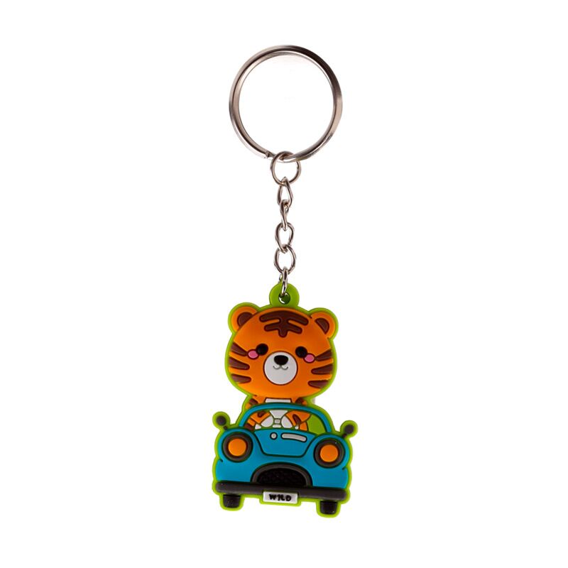 Load image into Gallery viewer, Alfie de tijger adoramals pvc sleutelhanger
