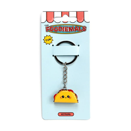 Foodiemals frida de taco sleutelhanger