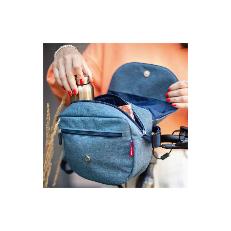 Load image into Gallery viewer, Klickfix stuurtas funbag 4l twist blauw
