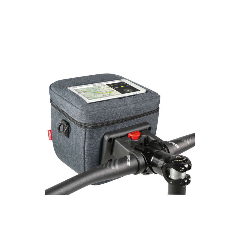 Load image into Gallery viewer, Klickfix stuurtas aventour compact city zwart
