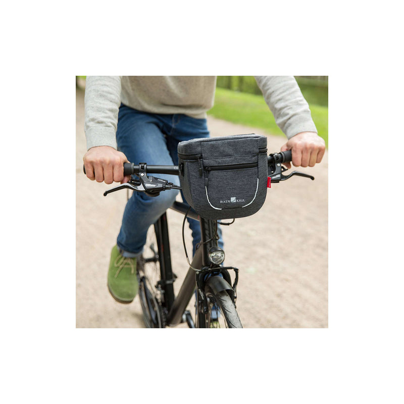 Load image into Gallery viewer, Klickfix stuurtas aventour compact city zwart
