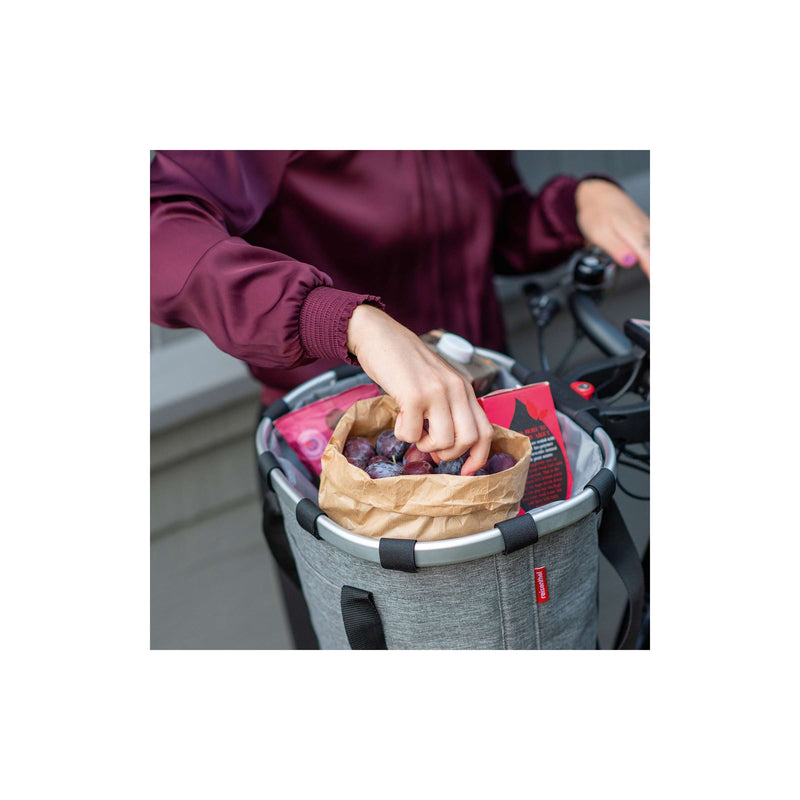 Load image into Gallery viewer, Klickfix reisenthel mandtas 15l twist zilver

