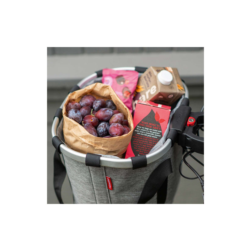 Load image into Gallery viewer, Klickfix reisenthel mandtas 15l twist zilver
