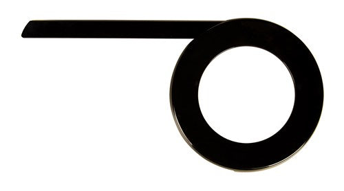 Herrmans kettingscherm slyde 42-44t closed - mat zwart