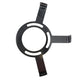 Herrmans kettingschermbevestiging halo slim - bosch generatie 4 - 38t - zwart