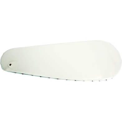 Chain guard lacquer cloth white 26" h 5500263