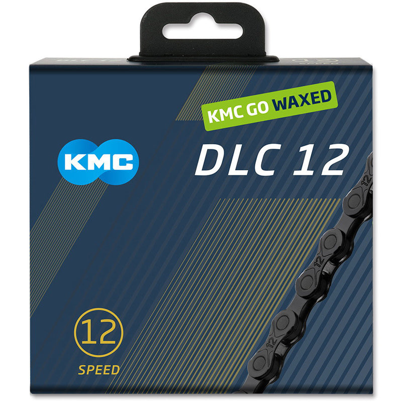 Load image into Gallery viewer, Kmc ketting dlc12 12v 126l waxed zwart
