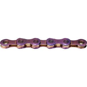 Kmc x12 ti-n waxed chain 1 2 x 11 128 126gl blue