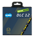 Kmc ketting dlc12 black yellow 126s waxed