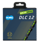 Kmc chain dlc12 126l box waxed 12-speed black apple green