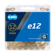 Kmc e12 ti-n gold 130 -glides 12-speed e-bike