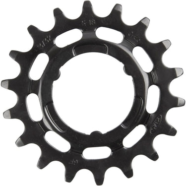 KMC tandwiel Shimano narrow 18T achter zwart