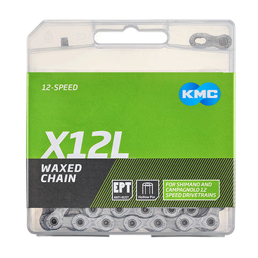 Kmc x12l silver chain 12 compartments 126gl wax