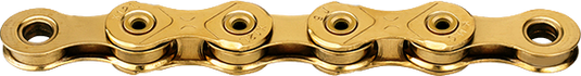 Kmc ketting x12l 12v 126l waxed ti-n goud