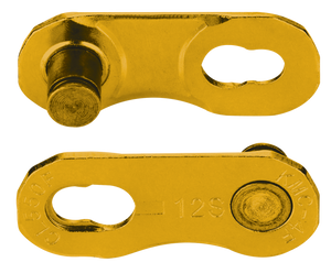 Kmc verschlussglied connector flatnr gold 2pcs card