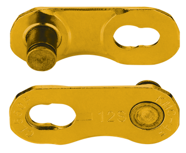 Kmc verschlussglied connector flatnr gold 2pcs card