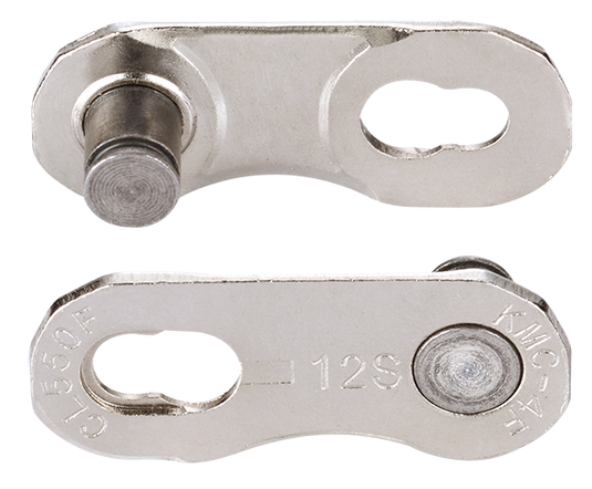 Kmc verbindingsschakel connector flatnr silver 2pcs card