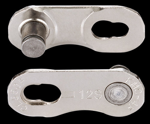 Kmc verbindingsschakel connector flatnr silver 2pcs card