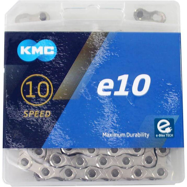 KMC ketting E10 10v ½-11 128 122L E-bike zilver