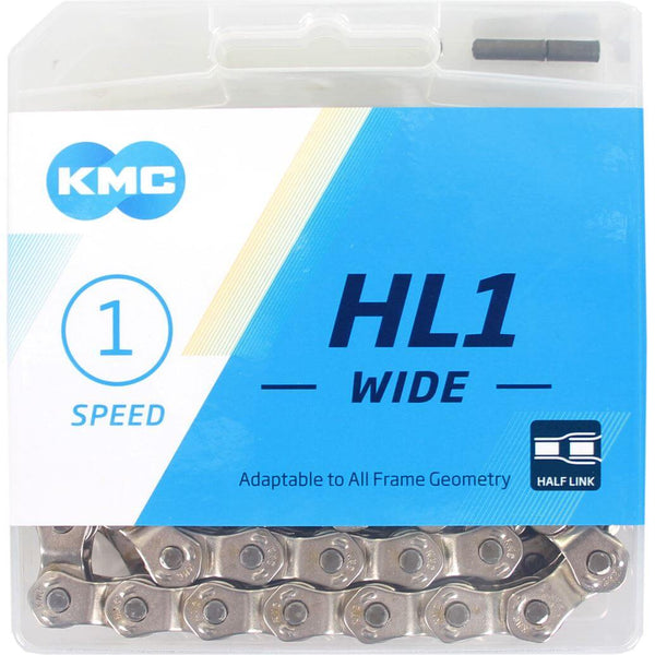 KMC chain 1/2x1/8 100 HL1 Wide Silver