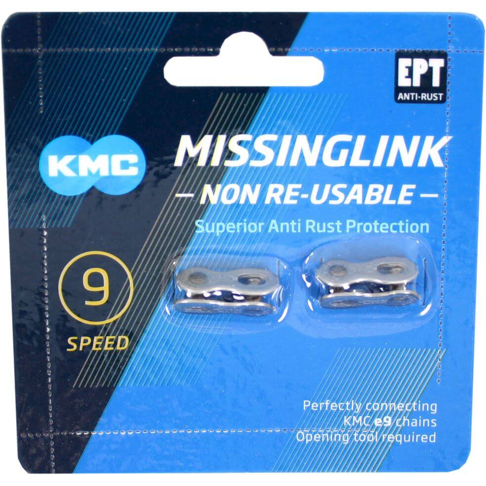 KMC Connecting Link MissingLink 9NR EPT silver 6.6mm 9v (2)