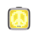 Knog blinder front - peace - black